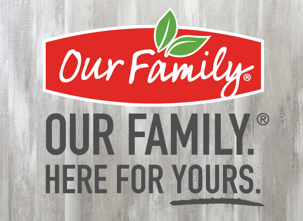 Our Family, here for yours