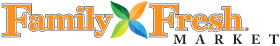 A theme logo of Family Fresh Market